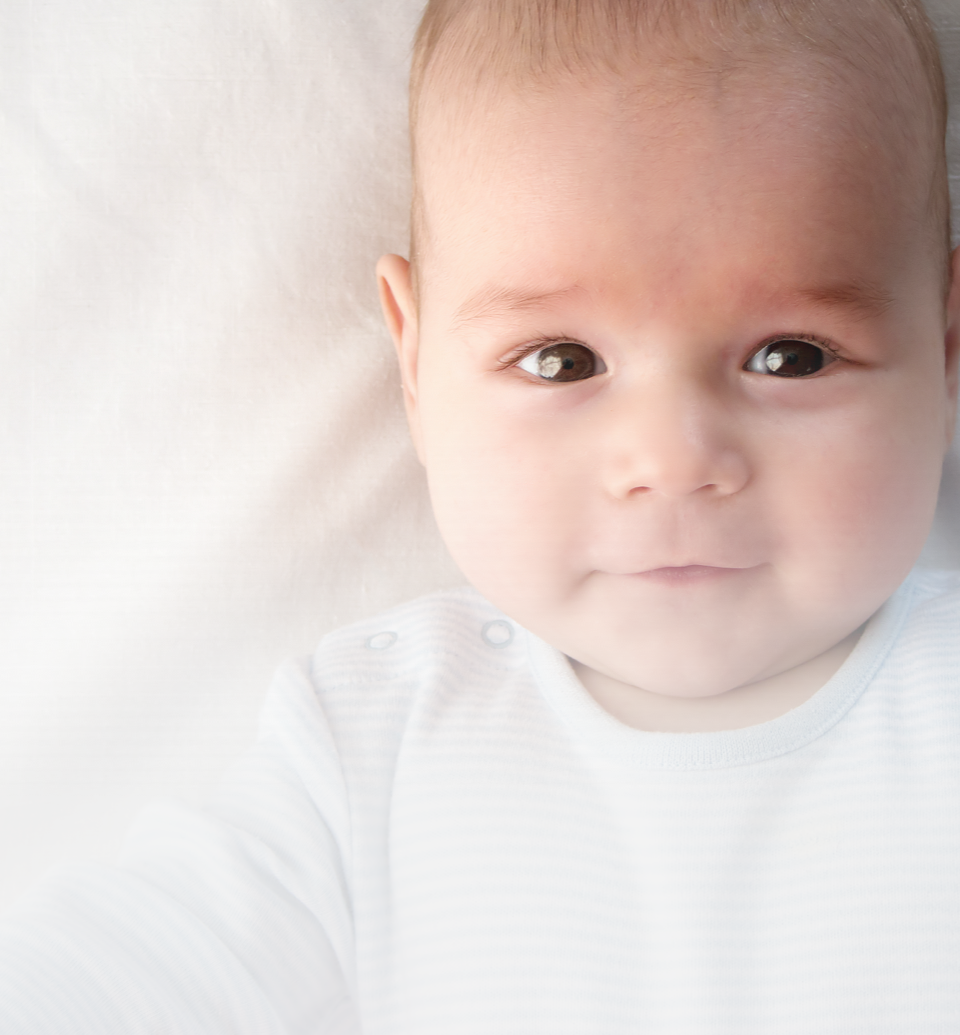 Acthar Gel for infantile spasms: baby smiling