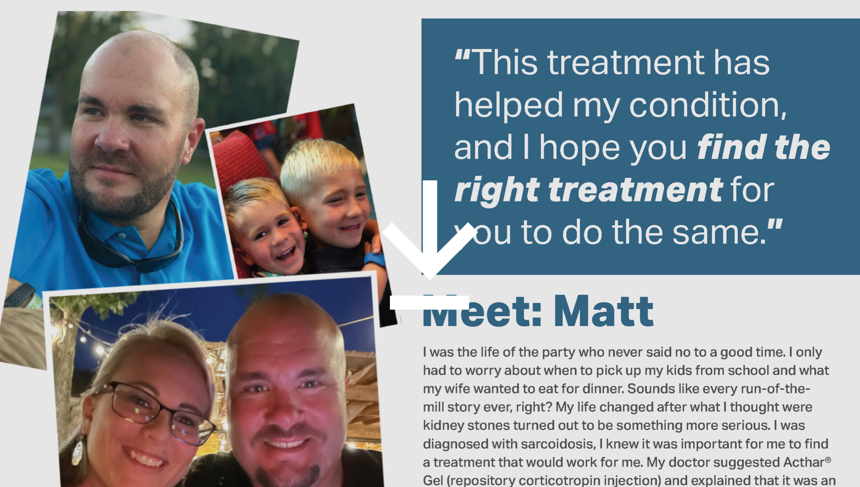Meet Matt (Symptoms of Sarcoidosis)