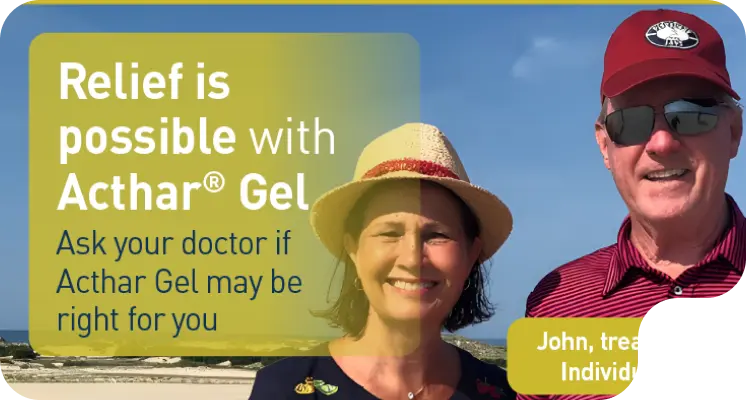 Acthar Gel Brochure on Excess Urinary Protein Due to Nephrotic Syndrome