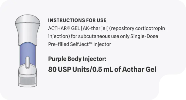 Instructions for Use for SelfJect 80 units