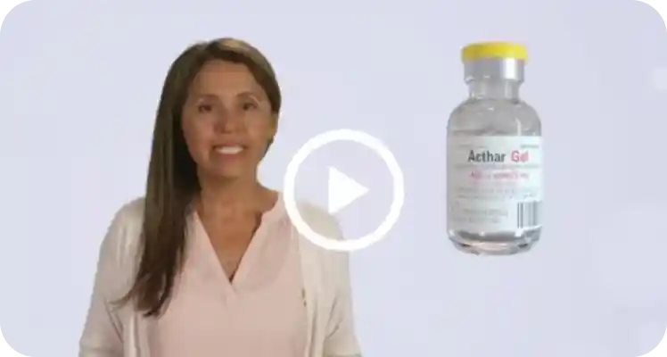 Cómo usar el Acthar Gel Single-Dose Pre-filled SelfJect Injector